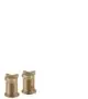 AXOR-HG-AXOR-Citterio-2-Loch-Wannenrandarmatur-mit-Thermostat-und-Kreuzgriffen-Brushed-Bronze-39480140 gallery number 1